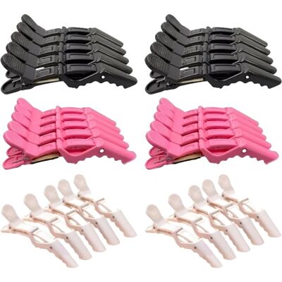 OEM Pinzas Para El Cabello, Diseño Antideslizante, Plástico Resistente, Surtido De 30 Piezas OEM Pinzas Para El Cabello, Diseño Antideslizante, Plástico Resistente, Surtido De 30 Piezas