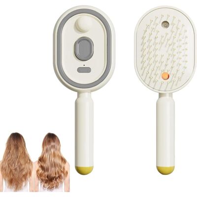 OEM Brosse À Vapeur - Lisseur Portable Con Spray Nano - Peine De Masaje Retráctil Para Cabello Seco Y Húmedo - Usb Recargable - 1 Unidad OEM Brosse À Vapeur - Lisseur Portable Con Spray Nano - Peine De Masaje Retráctil Para Cabello Seco Y Húmedo - Usb Recargable - 1 Unidad