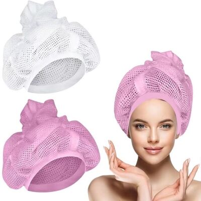 OEM Paquete De 2: Gorro De Red Para Secar Cabello Rizado,gorro De Red Para Secar Cabello Con Cordón,morado,blanco,red OEM Paquete De 2: Gorro De Red Para Secar Cabello Rizado,gorro De Red Para Secar Cabello Con Cordón,morado,blanco,red