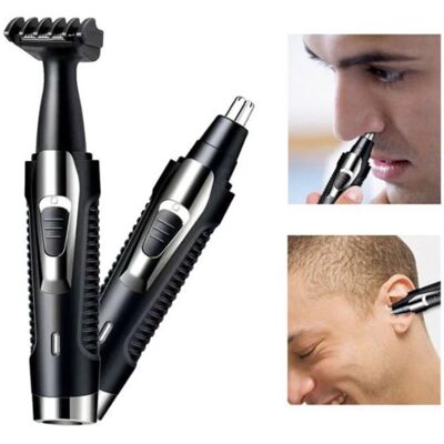 MAXTECH Trade Shop - Razor 2 En 1 Finisher Para La Nariz Hairbase Ears Recargables Gm-3130 - MAXTECH Trade Shop - Razor 2 En 1 Finisher Para La Nariz Hairbase Ears Recargables Gm-3130 -