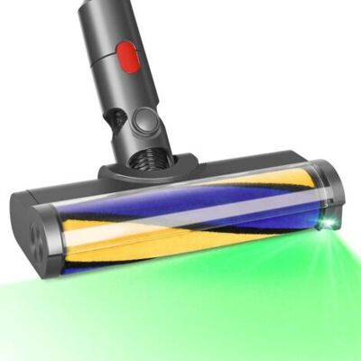 ULISEM Cepillo Para Dyson V10 V11 V15 V7 V8, Cabezal De Cepillo Giratorio Con Luces Led Para Revelar El Polvo Invisible, Apto Para La Limpieza De Suelos Duros. ULISEM Cepillo Para Dyson V10 V11 V15 V7 V8, Cabezal De Cepillo Giratorio Con Luces Led Para Revelar El Polvo Invisible, Apto Para La Limpieza De Suelos Duros.