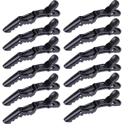 OEM Juego De Pinzas Para El Cabello Profesionales (12 Piezas) - Pinzas De Cocodrilo Resistentes Para Cortar Y Peinar Cabello Grueso OEM Juego De Pinzas Para El Cabello Profesionales (12 Piezas) - Pinzas De Cocodrilo Resistentes Para Cortar Y Peinar Cabello Grueso
