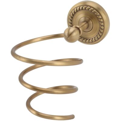 OEM Soporte Para Secador De Pelo, Soporte De Pared De Latón Antiguo, Soporte En Espiral Para Herramientas De Cuidado Del Cabello, Soporte Para Cepillo De Secador De Pelo, Colgador De Baño OEM Soporte Para Secador De Pelo, Soporte De Pared De Latón Antiguo, Soporte En Espiral Para Herramientas De Cuidado Del Cabello, Soporte Para Cepillo De Secador De Pelo, Colgador De Baño
