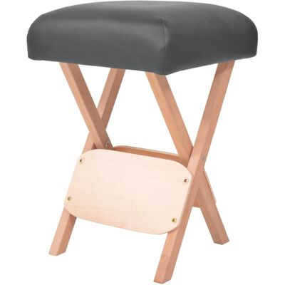 Silla de Masaje Portátil Maisonchic - Negro - Asiento de 12cm de Grosor Silla de Masaje Portátil Maisonchic - Negro - Asiento de 12cm de Grosor