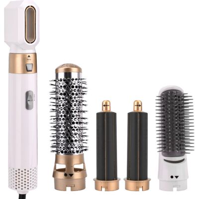 OEM 1 Brosse Soufflante 5-en-1,3 Réglages Température,vitesse Variable,ionique Négatif,coiffage Domicile OEM 1 Brosse Soufflante 5-en-1,3 Réglages Température,vitesse Variable,ionique Négatif,coiffage Domicile