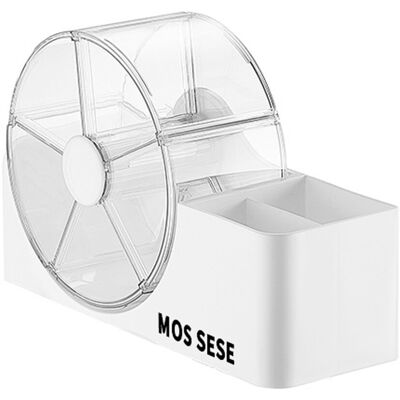 OEM Organizadores De Accesorios Para El Cabello Con Soporte Para Cepillos - Blanco OEM Organizadores De Accesorios Para El Cabello Con Soporte Para Cepillos - Blanco