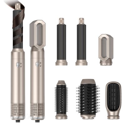 OEM Kit Airstyler, Brosse À Air Chaud Professionnelle 1000 W, Appareil De Coiffure Multifonctionnel Avec 5 Embouts De Rechange, Fer À Friser Automatique, Lisseur, Pour Coiffer, Donner Du Volume, Boucler E OEM Kit Airstyler, Brosse À Air Chaud Professionnelle 1000 W, Appareil De Coiffure Multifonctionnel Avec 5 Embouts De Rechange, Fer À Friser Automatique, Lisseur, Pour Coiffer, Donner Du Volume, Boucler E