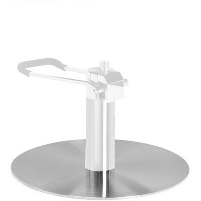 OEM Base Redonda De Acero Inoxidable Para Silla De Peluquería L010 OEM Base Redonda De Acero Inoxidable Para Silla De Peluquería L010