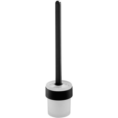 Vaso de Vidrio Templado y Cepillo de Inodoro - Accesorio de Baño Vaso de Vidrio Templado y Cepillo de Inodoro - Accesorio de Baño