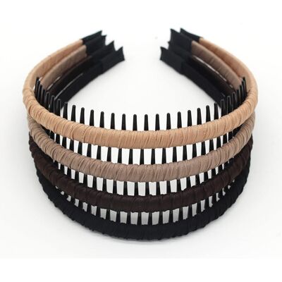 OEM Cintas Para El Cabello Antideslizantes Con Diseño En Zigzag, Con Peine Ajustable, Ideales Para Uso Diario, Yoga, Spa Y Fiestas. Fabricadas Con Una Mezcla De Resina Y Algodón. OEM Cintas Para El Cabello Antideslizantes Con Diseño En Zigzag, Con Peine Ajustable, Ideales Para Uso Diario, Yoga, Spa Y Fiestas. Fabricadas Con Una Mezcla De Resina Y Algodón.