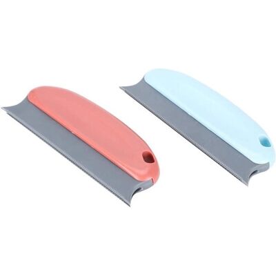OEM Cepillo Para Eliminar El Pelo De Mascotas,cepillo Removedor De Pelo,elimina El Exceso De Pelo,estructura De Doble Zigzag,2 Piezas,azul Y Rojo OEM Cepillo Para Eliminar El Pelo De Mascotas,cepillo Removedor De Pelo,elimina El Exceso De Pelo,estructura De Doble Zigzag,2 Piezas,azul Y Rojo