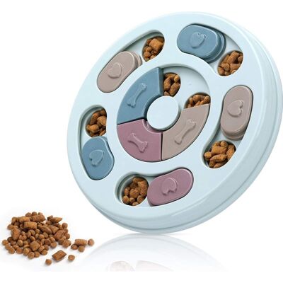 OEM Puzzle Pour Chien, Jouets Alimentaires Pour Chiens Pour L'Entranement Du Qi Et L'Enrichissement Mental, Puzzle De Friandises Pour Chien (bleu) OEM Puzzle Pour Chien, Jouets Alimentaires Pour Chiens Pour L'Entranement Du Qi Et L'Enrichissement Mental, Puzzle De Friandises Pour Chien (bleu)