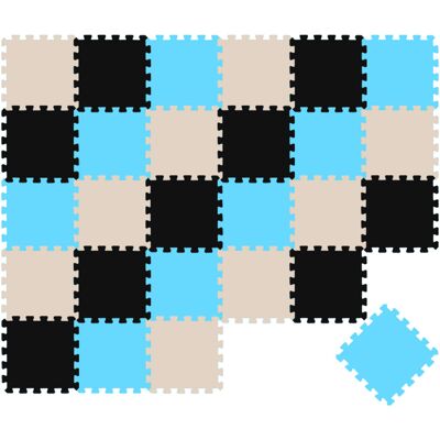 LittleTom - 27 Piezas Alfombra Puzzle - 30x30 - EVA foam - Alfombra de rompecabezas LittleTom - 27 Piezas Alfombra Puzzle - 30x30 - EVA foam - Alfombra de rompecabezas