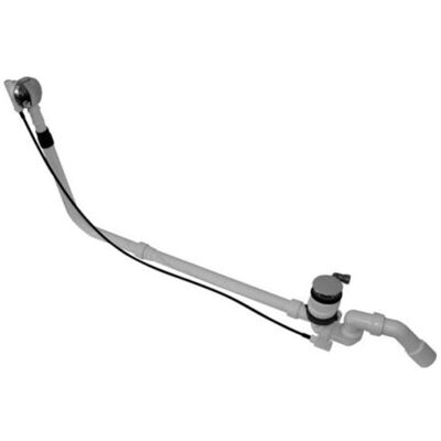 Duravit Universal Juego de desagüe y rebose para bañera - cromo Duravit Universal Juego de desagüe y rebose para bañera - cromo