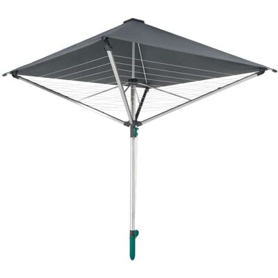 Leifheit 82100 Tendedero Paraguas Linoprotect 400, Tendedero Paraguas Con Techo Impermeable, Tendedero De Jardín Incluido Toma De Tierra Leifheit 82100 Tendedero Paraguas Linoprotect 400, Tendedero Paraguas Con Techo Impermeable, Tendedero De Jardín Incluido Toma De Tierra