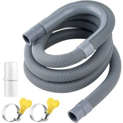 OEM Manguera De Desagüe, Extensión De Manguera De Desagüe, Conector De Manguera De Desagüe, Manguera De Desagüe Para Lavadora, Manguera De Desagüe Para Secadora (2 M) OEM Manguera De Desagüe, Extensión De Manguera De Desagüe, Conector De Manguera De Desagüe, Manguera De Desagüe Para Lavadora, Manguera De Desagüe Para Secadora (2 M)