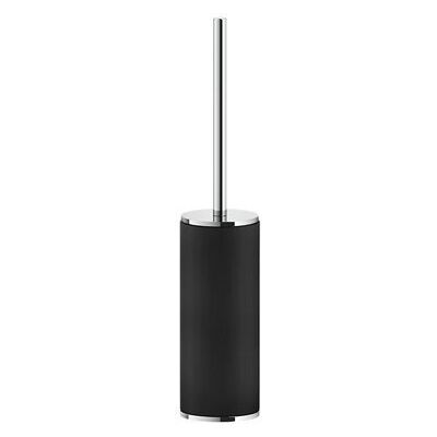 Juego De Escobillas De Pedestal Gessi Inciso, Contenedor Negro Juego De Escobillas De Pedestal Gessi Inciso, Contenedor Negro