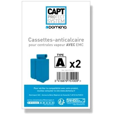 Conjunto de cartuchos anti-calcio azul Domena - Accesorios Conjunto de cartuchos anti-calcio azul Domena - Accesorios
