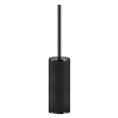 Juego De Escobillas De Pedestal Gessi Inciso, Contenedor Negro Juego De Escobillas De Pedestal Gessi Inciso, Contenedor Negro