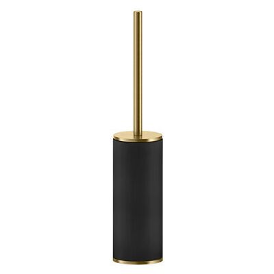 Juego De Escobillas De Pedestal Gessi Inciso, Contenedor Negro Juego De Escobillas De Pedestal Gessi Inciso, Contenedor Negro