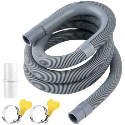OEM Extensión De Manguera De Desagüe, Conector De Manguera De Desagüe, Manguera De Desagüe Para Lavadora, Manguera De Desagüe Para Secadora (2 M) -crezuo OEM Extensión De Manguera De Desagüe, Conector De Manguera De Desagüe, Manguera De Desagüe Para Lavadora, Manguera De Desagüe Para Secadora (2 M) -crezuo