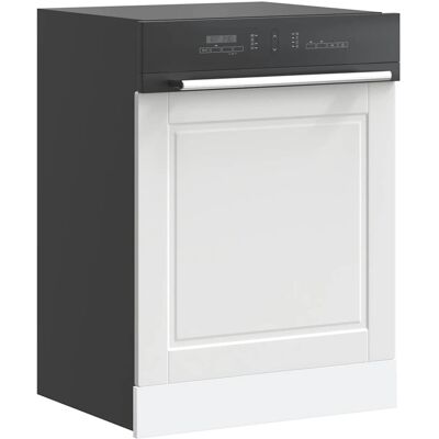 Panel Para Lavavajillas Porto Madera Contrachapada Blanco Vidaxl Panel Para Lavavajillas Porto Madera Contrachapada Blanco Vidaxl