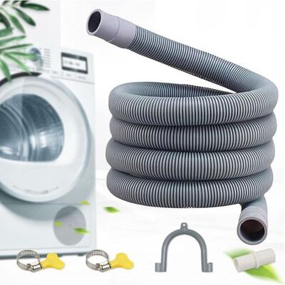 OEM Manguera De Desagüe Para Lavadora, Manguera De Extensión De 1,5 M, Manguera De Desagüe Universal, Con Soporte Y Abrazaderas, Para Lavadoras Y Lavavajillas. OEM Manguera De Desagüe Para Lavadora, Manguera De Extensión De 1,5 M, Manguera De Desagüe Universal, Con Soporte Y Abrazaderas, Para Lavadoras Y Lavavajillas.