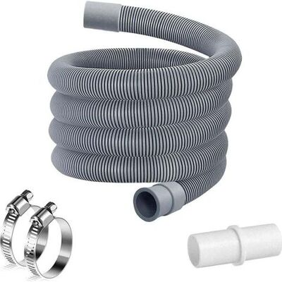 OEM Manguera De Desagüe Para Lavadora 3m, Extensión De Manguera Para Lavadora, Kit De Extensión De Desagüe Flexible Universal Para Lavadoras Y Lavavajillas. OEM Manguera De Desagüe Para Lavadora 3m, Extensión De Manguera Para Lavadora, Kit De Extensión De Desagüe Flexible Universal Para Lavadoras Y Lavavajillas.
