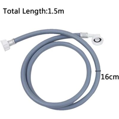 OEM Manguera Universal De Entrada De Agua Fría Para Lavadoras, Secadoras Y Lavavajillas, 1,5 M - Paquete De 5 OEM Manguera Universal De Entrada De Agua Fría Para Lavadoras, Secadoras Y Lavavajillas, 1,5 M - Paquete De 5