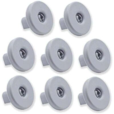 OEM Juego De 8 Ruedas Para La Cesta Inferior Del Lavavajillas. Compatible Con Zanussi, Rex, Electrolux, Aeg Y Otras Marcas. - Crezuo OEM Juego De 8 Ruedas Para La Cesta Inferior Del Lavavajillas. Compatible Con Zanussi, Rex, Electrolux, Aeg Y Otras Marcas. - Crezuo