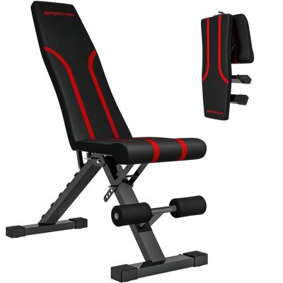 JHY DESIGN Panca Inclinabile Pieghevole Per Pesi, Panca Regolabile Per Allenamento Completo Del Corpo, 82 X 35 X 42,5-107 Cm, Acciaio Nero JHY DESIGN Panca Inclinabile Pieghevole Per Pesi, Panca Regolabile Per Allenamento Completo Del Corpo, 82 X 35 X 42,5-107 Cm, Acciaio Nero