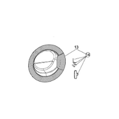 Hotpoint Ariston - Escotilla Completa C00542929, 488000542929 Ariston Hotpoint Hotpoint Ariston - Escotilla Completa C00542929, 488000542929 Ariston Hotpoint