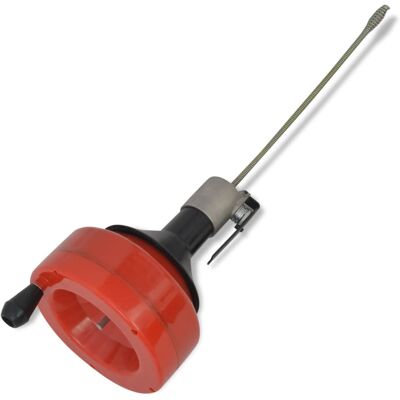 vidaXL Limpiador de tuberías - Manual, espiral 8 m vidaXL Limpiador de tuberías - Manual, espiral 8 m