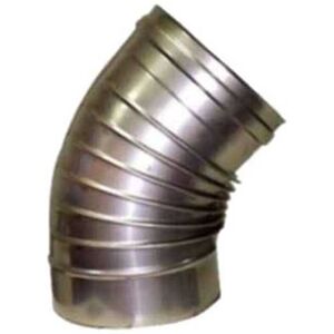 Codo De Acero Inoxidable De 45° Con 18 Alas Codo De Acero Inoxidable De 45° Con 18 Alas
