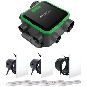 Grupo Vmc Easyhome Pureair Compact Classic + Rejillas De Ventilación + Entradas De Aire - Aldes Grupo Vmc Easyhome Pureair Compact Classic + Rejillas De Ventilación + Entradas De Aire - Aldes