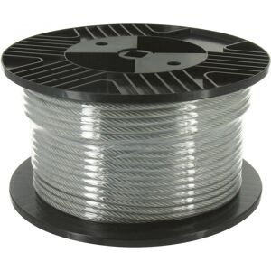 Câble Acier Gainé Pvc 3,5mm X 50m - Chapuis Câble Acier Gainé Pvc 3,5mm X 50m - Chapuis