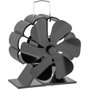 CSPARKV Ventilador De Estufa De Leña Con 6 Aspas Alimentado Por Calor, Ventilador De Energía Cinética Térmica No Recargable De Bajo Decibelio Para Estufa De Leña CSPARKV Ventilador De Estufa De Leña Con 6 Aspas Alimentado Por Calor, Ventilador De Energía Cinética Térmica No Recargable De Bajo Decibelio Para Estufa De Leña