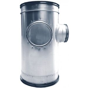 Conector Aldes Cre 1-2/125 Acero Galvanizado Junta Incluida Conector Aldes Cre 1-2/125 Acero Galvanizado Junta Incluida