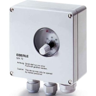 Termostato Eberle Utr-60 Gris Ip65 0-60 °c Termostato Eberle Utr-60 Gris Ip65 0-60 °c