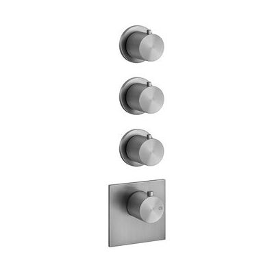Termostato Oculto Gessi 316 Ready-mounted Set, Montaje Vertical, Termostato Oculto Gessi 316 Ready-mounted Set, Montaje Vertical,