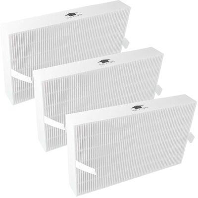 VHBW 3x Filtros de aire para Honeywell HRF-R2, HRF-R3 VHBW 3x Filtros de aire para Honeywell HRF-R2, HRF-R3