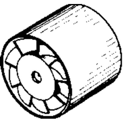 Wallair - 20100257 - 12 V/DC - 95 m³/h - Ventilador tubular empotrado Wallair - 20100257 - 12 V/DC - 95 m³/h - Ventilador tubular empotrado