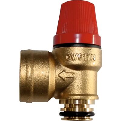 Wolf - 207069899 - para CGU/CGG-2(K) - con O-Ring - Válvula de seguridad Wolf - 207069899 - para CGU/CGG-2(K) - con O-Ring - Válvula de seguridad