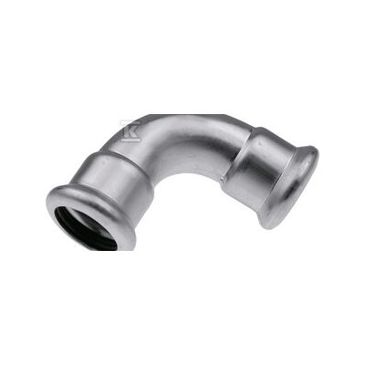 VSH Codo De 42 Mm - 90 St De Acero Inoxidable Prensado VSH Codo De 42 Mm - 90 St De Acero Inoxidable Prensado
