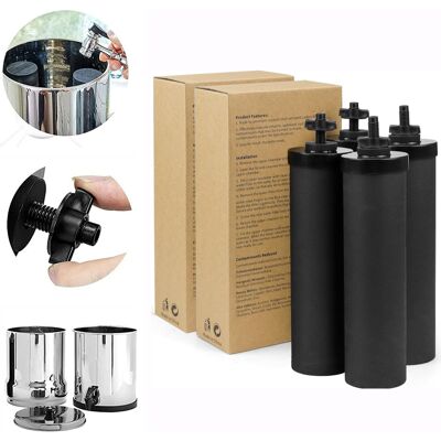 Elle 2 Uds Filtros De Agua De Repuesto Para Sistema De Filtración Por Gravedad Filtros De Repuesto Para Purificador De Agua Elle 2 Uds Filtros De Agua De Repuesto Para Sistema De Filtración Por Gravedad Filtros De Repuesto Para Purificador De Agua