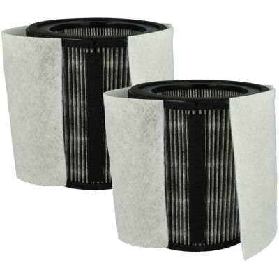 vhbw 2x Filtro de Purificador de Aire H12 - Repuesto para Leifheit/Soehnle vhbw 2x Filtro de Purificador de Aire H12 - Repuesto para Leifheit/Soehnle