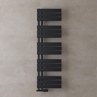 Doporro Radiador de panel de pared 131x40cm antracita - Conexión central Doporro Radiador de panel de pared 131x40cm antracita - Conexión central
