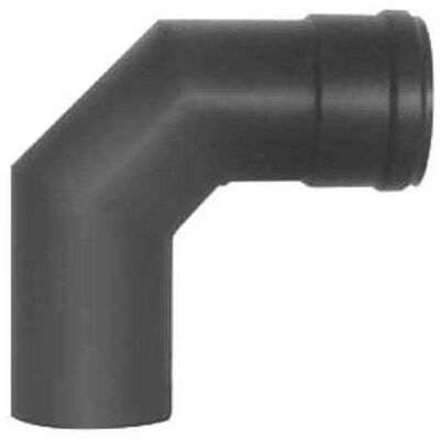Codo De Acero De 90° 8 Gris 2 Mm De Pellet Ala Codo De Acero De 90° 8 Gris 2 Mm De Pellet Ala