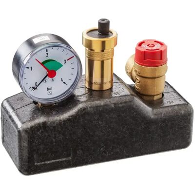 Kermi Grupo De Seguridad Con Aislamiento Para Instalaciones De Calefacción Hasta 50 Kw, W40001 Kermi Grupo De Seguridad Con Aislamiento Para Instalaciones De Calefacción Hasta 50 Kw, W40001