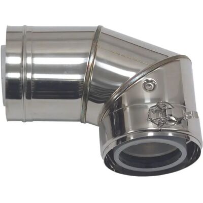 Vaillant 0020042756 - Codo 87° 80/125mm para Fachada - Conexión de Tubería Vaillant 0020042756 - Codo 87° 80/125mm para Fachada - Conexión de Tubería